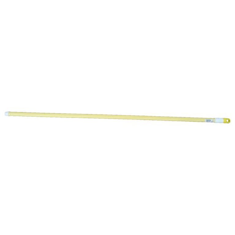 Hůl kovová SOFT STRIPS 120 cm žlutá                          