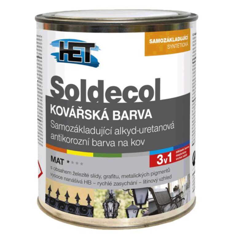 Soldecol Kovářská barva 2,5l                          