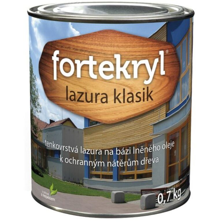FORTEKRYL lazura KLASIK 0,7 kg mahagon                          