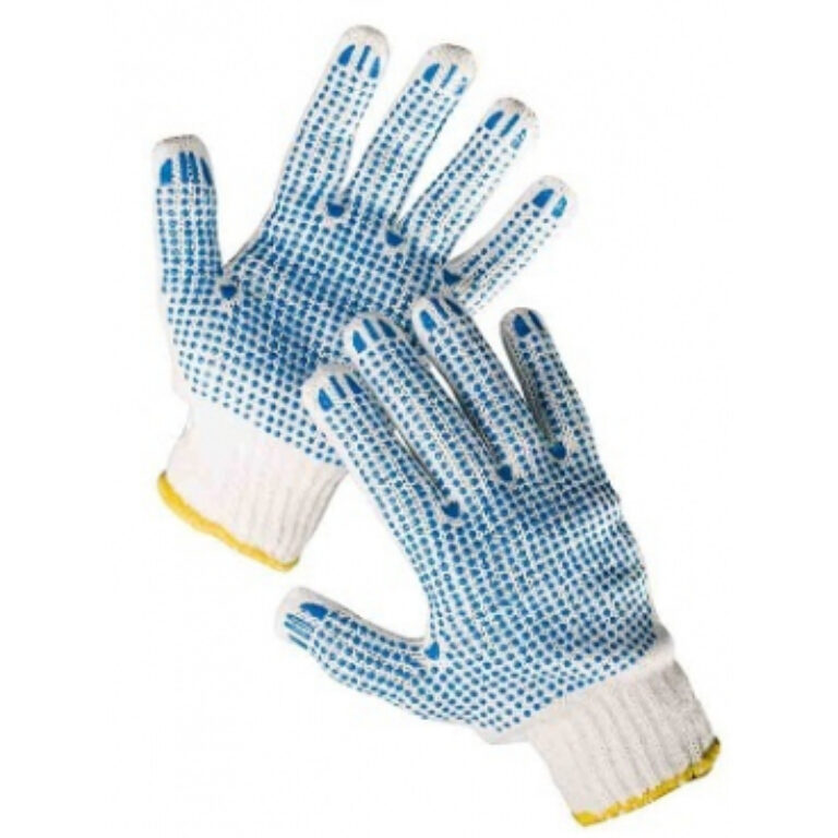 Quail pletené rukavice s terčíky č.10
                          