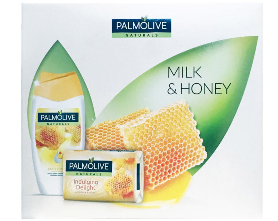Palmolive kazeta spr. gel + mýdlo mléko a med                          