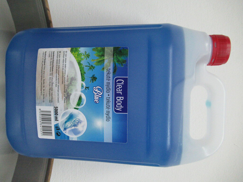 Clear Body tekuté mýdlo 5l BLUE                          