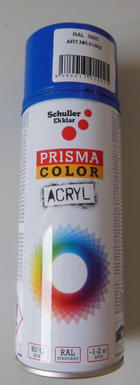 Sprej Prisma Color 400ml, RAL 5005 signální modrá                          