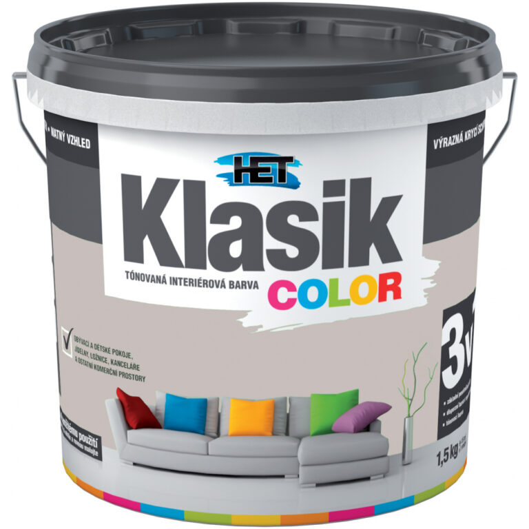 Het Color Klasik 1,5kg šedý 0147                          