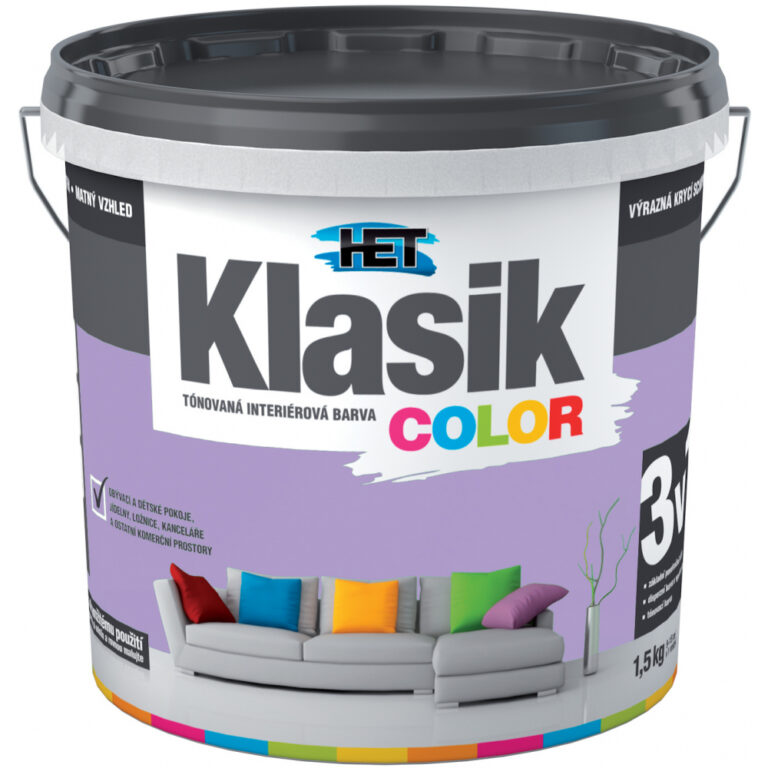 Het Color Klasik 1,5kg fialový 0347                          