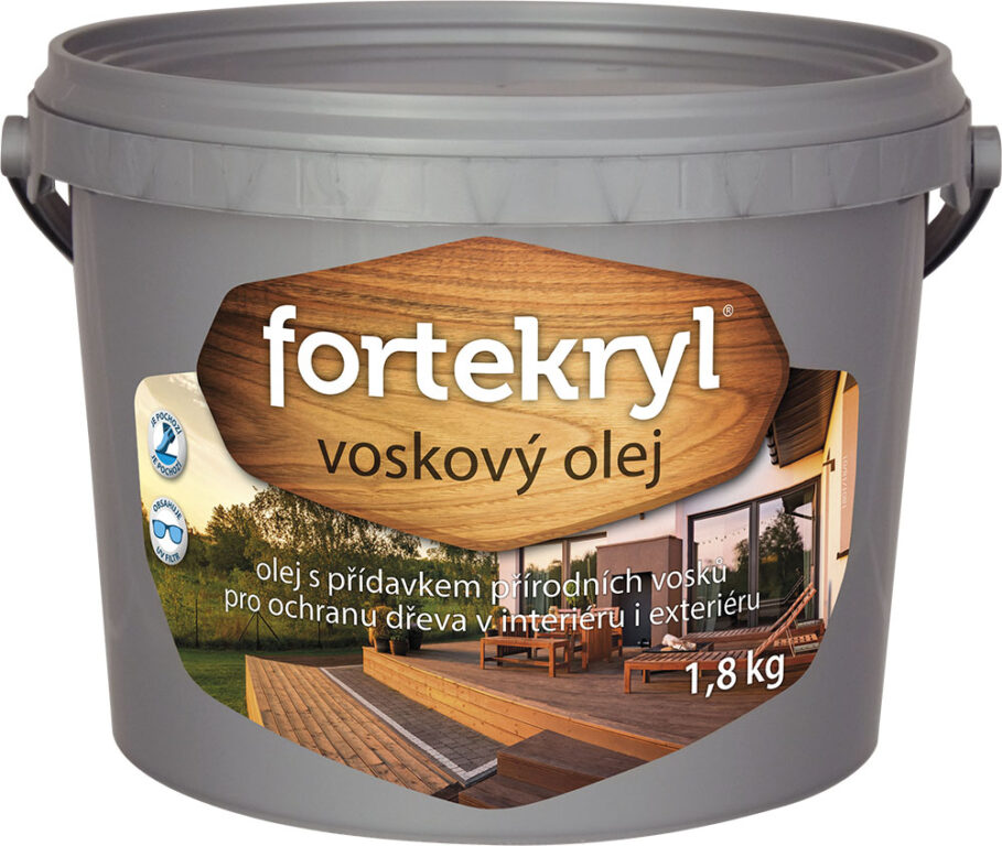 FORTEKRYL voskový olej 1,8 kg ořech                          