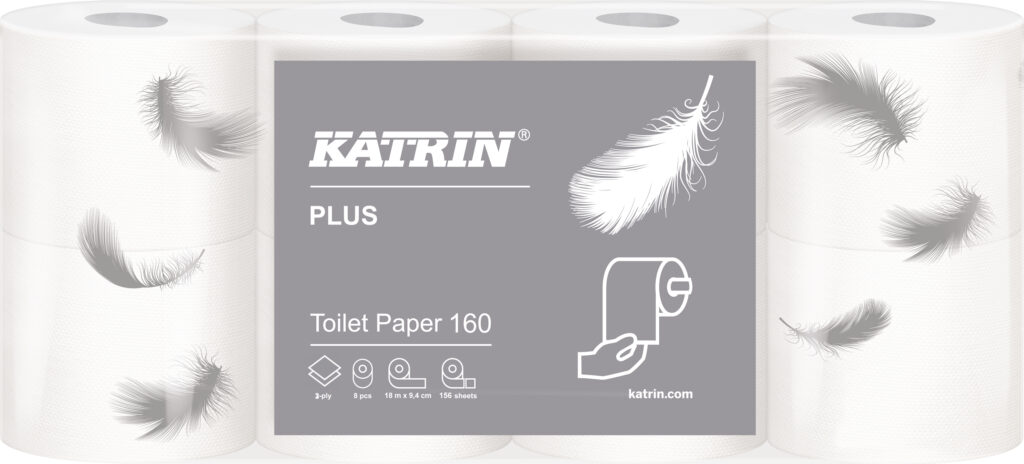 KATRIN toaletní papír 2V bílý 8ks                          