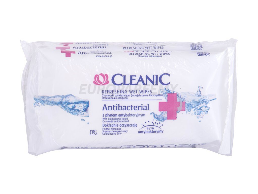 ubrousky antibakteriální Cleanic 15ks
                          