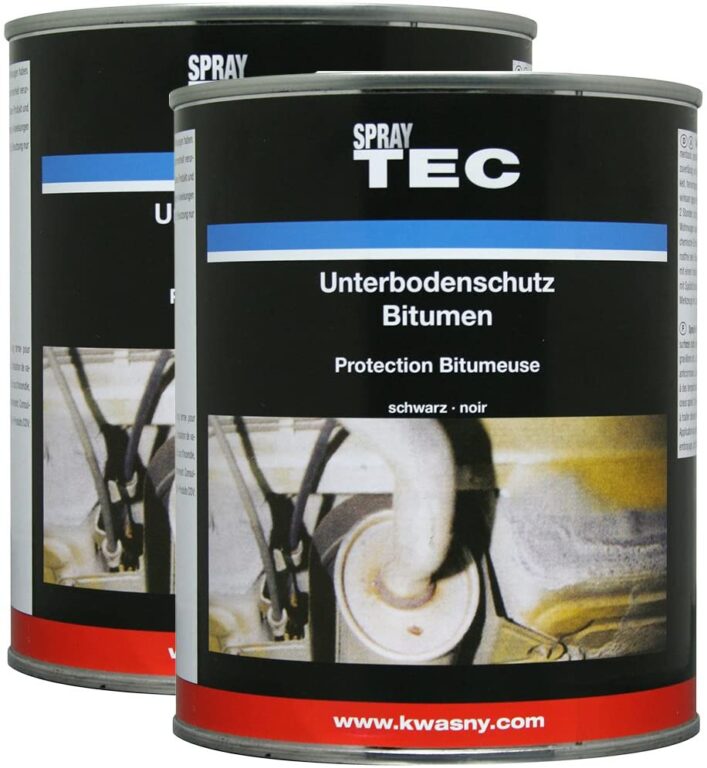 Spray Tec - nátěr na ochranu podvozku Bitumen - nepřelakovatelný 1,3kg                          