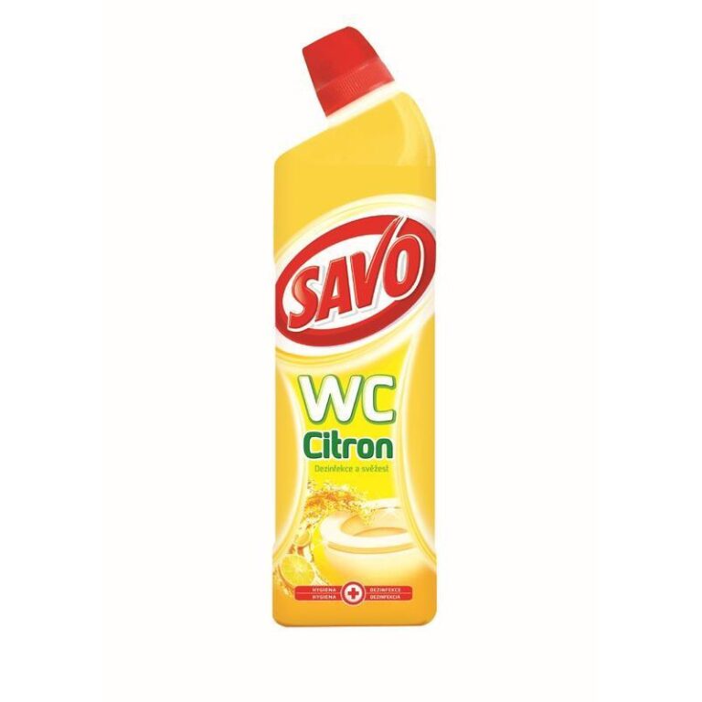 Savo wc čistič dezinfekční 750ml citron                          