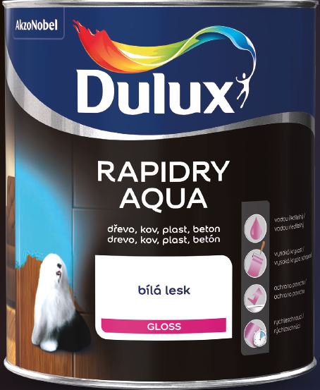 DULUX Rapidry Aqua červená 0,75L